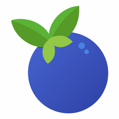 green apple with leaf