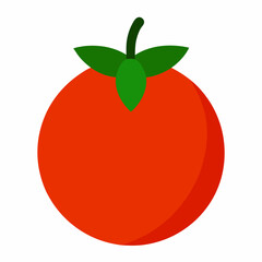 red apple vector illustration