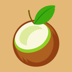 vector illustration of an apple