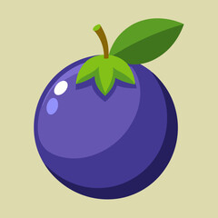 vector illustration of an apple