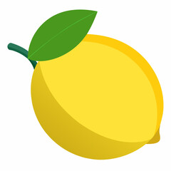 vector illustration of lemon