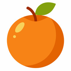 vector illustration of an apple