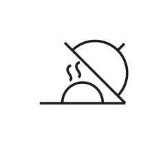 chef food icon editable outline stroke vector eps