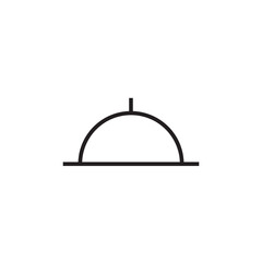 chef food icon editable outline stroke vector eps