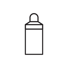 deo perfume bottle icon editable outline stroke vector eps