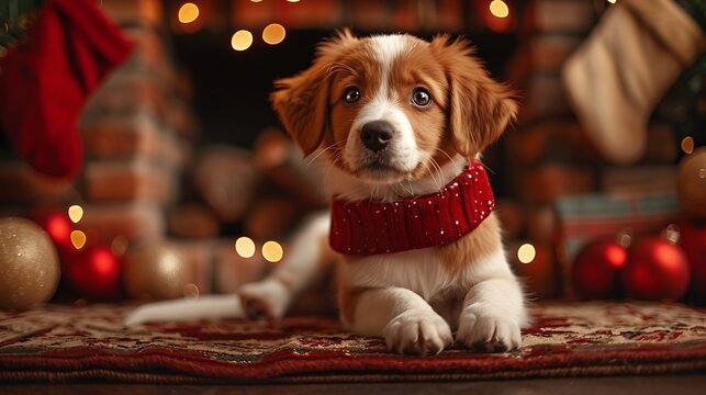 **Puppy Hiding Inside Boot Under Christmas Lights, Magical Holiday Stock Scene --Ar 16:9 --S 983 --V 6.0 --Style Raw** - @Darya (Relaxed) -# Create, Explore, And Organize On [Midjourney.Com](<Https://