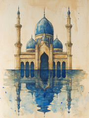 Naklejka premium Mosque