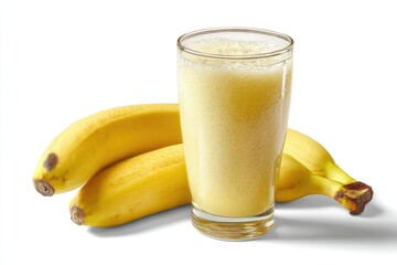 Fresh Banana Smoothie: Creamy Yellow Delight