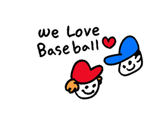 野球大好き　少年少女