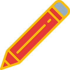 Art Drawing Pencil Outline And Fill Icon