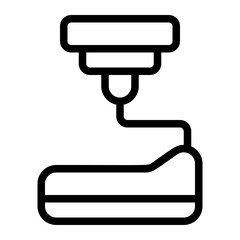 3D Printing Line Icon