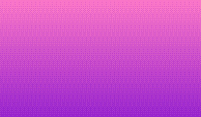 Abstract pixelated gradient background. Pixel red mosaic. Effect of falling wallpaper. Disappear transform rectangle texture.