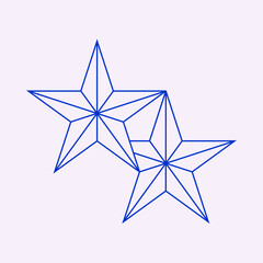 Obraz premium Star Symbol illustration
