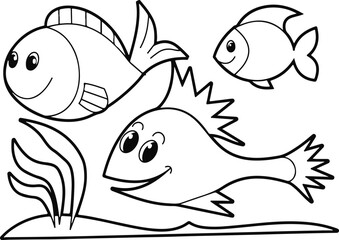 drawing outline picture for look