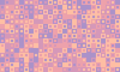 Abstract pastel square mosaic pattern.  Perfect for website backgrounds, textile designs, or modern art projects. This calming, geometric texture evokes feelings of serenity and sophistication.