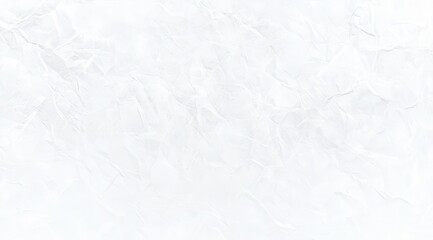 Naklejka premium Wrinkled White Paper Texture