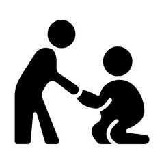 Love and Care Solid Icon