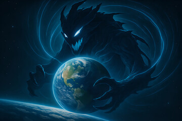 magnetic field and monster