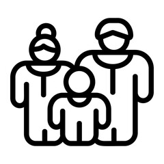 Generations Line Icon