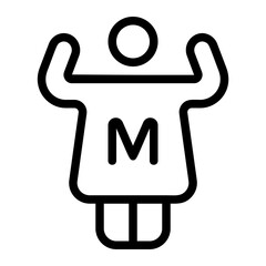 Super Mom Line Icon