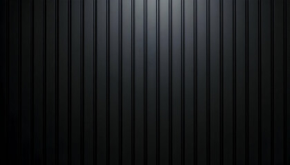 Dark Vertical Striped Metal Texture Background - Ideal for Industrial Design, Architectural Projects, Modern UI Design, and High-Tech Product Mockups