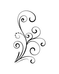 Decorative floral ornaments