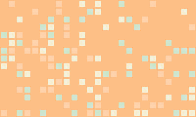 Abstract pastel square pixel pattern.  Perfect for backgrounds, website design, or modern branding.  Subtle color palette evokes calmness and creativity.