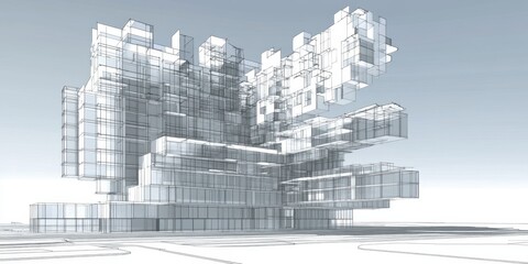 Abstract architectural model