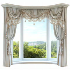 mirror window in the morning