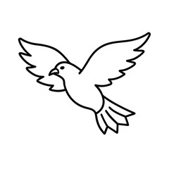 dove of peace vector