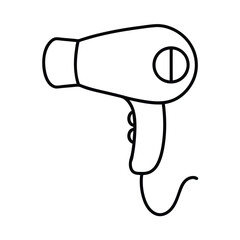 hair dryer vector icon