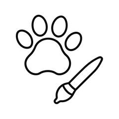 dog paw print