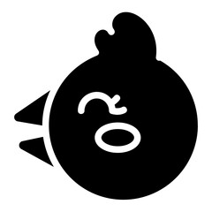 Chicken Solid Icon