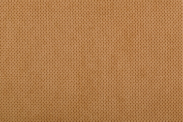 Orange fabric cotton texture. Textile background fabric