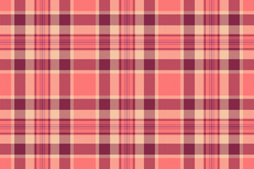 Elegant coral and mauve plaid pattern.  Perfect for textile design, fashion, website backgrounds, or scrapbooking.  This seamless texture offers a subtle yet sophisticated aesthetic.