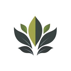 Elegant stylized logo depicting a blossoming lotus flower.