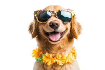 This happy puppy in shades will melt hearts and make your mood better instantly every time