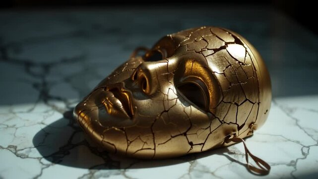 Cracked Golden Mask An Artistic Decoration of Narcissistic Personality Disorder and Its Impact on Identity Complexities
