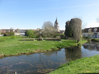 Château d'Illiers-Combray, Eure et Loire, Centre Val de Loire, Le Loir, France, Marcel Proust