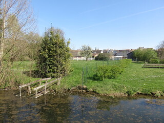 Parc de Swann, Illiers-Combray, Eure et Loire, Centre Val de Loire, Le Loir, France, Marcel Proust, 