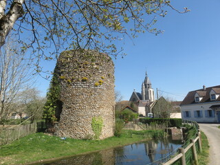 Château d'Illiers-Combray, Eure et Loire, Centre Val de Loire, Le Loir, France, Marcel Proust