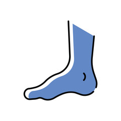 swelling  Vector icon