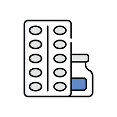 Prescription Vector icon