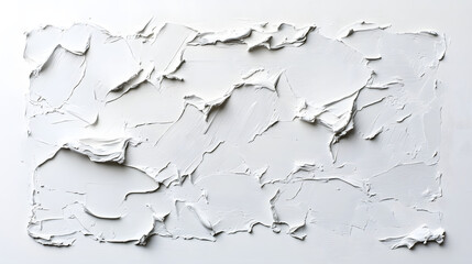 Abstract texture on horizontal white background fine art minimalist design studio perspective