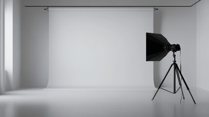 Professional product photography setup, white background, lightbox, and reflective surfaces for e-commerce
