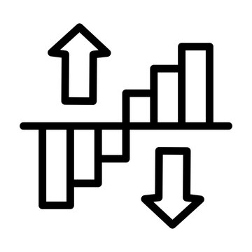 increase Line Icon