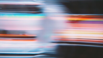 Captivating movement and vibrant colors blend in an analog-inspired effect with light leaks and textured gradients