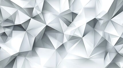 Abstract White Geometric Texture.