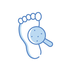 Fungal infection Vector icon