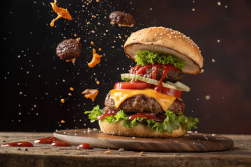 Exploding Hamburger